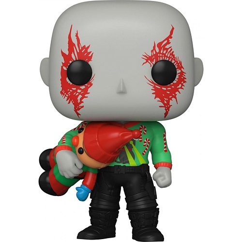 Фигурка Funko Pop! Guardians of the Galaxy Holiday Special: Дракс 9.6см (64330)