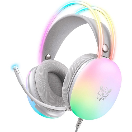 Игровые наушники Onikuma X25 White