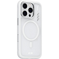 Чехол Blueo Frosted Heat Dissipation Case with MagSafe для Apple iPhone 16 Pro Max White (BL057-I16PMGR) Чехол Blueo Frosted Heat Dissipation Case with MagSafe для Apple iPhone 16 Pro Max White (BL057-I16PMGR)