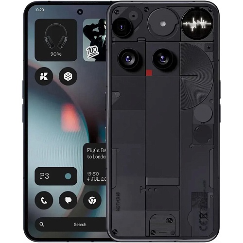 Смартфон Nothing Phone (3) 16/512GB Black - придбати в Дніпрі, Україні: ціна, характеристики | інтернет-магазин TOUCH