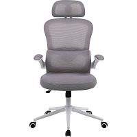 Офисное кресло GT Racer B-5880 White/Gray