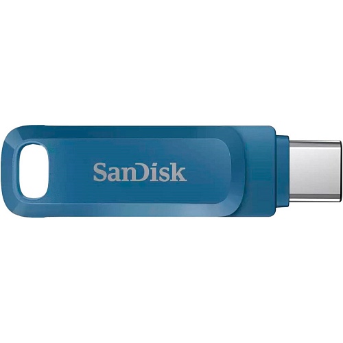USB флеш-накопичувач SanDisk Dual Drive 64GB USB-А + USB-C Navy Blue (SDDDC3-064G-G46NB) - придбати в Дніпрі, Україні: ціна, характеристики | інтернет-магазин TOUCH