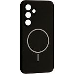 Чохол DK Luxury Silicone Case with MagSafe для Samsung Galaxy S25 Plus Black