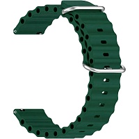 Универсальный ремешок для смарт-часов Ocean Band 22mm Forest Green