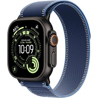 Смарт-часы Apple Watch Ultra 3 49mm Black Titanium Case with Blue/Bright Blue Trail Loop S/M (MF254+MG9Q4)