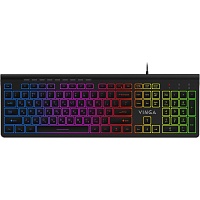 Клавіатура Vinga KB-460 Black - придбати в Дніпрі, Україні: ціна, характеристики | інтернет-магазин TOUCH