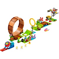 Конструктор LEGO Sonic the Hedgehog Соревнования петли Соника на зеленом холме (76994)