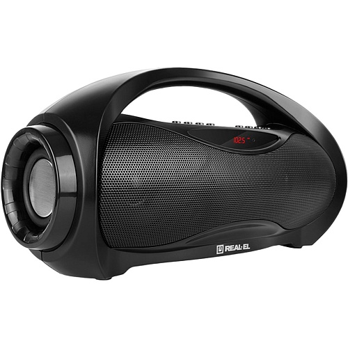 Портативна акустика REAL-EL X-713 Black - придбати в Дніпрі, Україні: ціна, характеристики | інтернет-магазин TOUCH