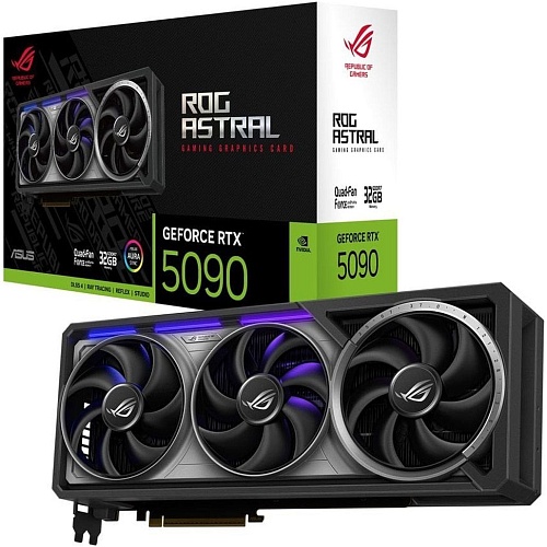 Відеокарта Asus ROG Astral GeForce RTX 5090 32GB (ROG-ASTRAL-RTX5090-32G-GAMING) UA - придбати в Дніпрі, Україні: ціна, характеристики | інтернет-магазин TOUCH