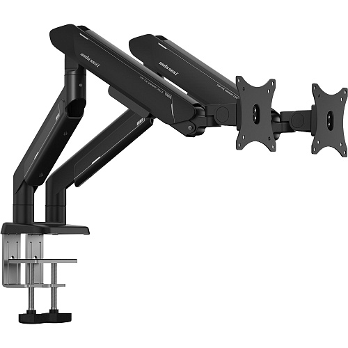 Настольное крепление для монитора Anda Seat Stealth Pro II Duo Full Black (AD-W-A9-2S-BB)