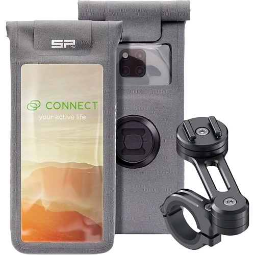 Крепление на руль с чехлом SP Connect Universal Case L Gray (53942)