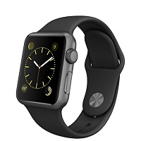 Ремешок Sport Band для Apple Watch 38/40/41mm Black Ремешок Sport Band для Apple Watch 38/40/41mm Black