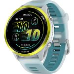 Смарт-часы Garmin Forerunner 570 47mm Amp Yellow Aluminum with Translucent Whitestone/Turquoise Band (010-02971-01) 