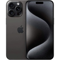 Смартфон Apple iPhone 15 Pro Max 1TB eSIM Black Titanium (MU6F3)
