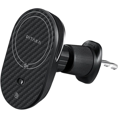 Автодержатель с беспроводной зарядкой Pitaka MagEZ Car Mount Pro 2 Qi2 Car Vent (CM2402N)