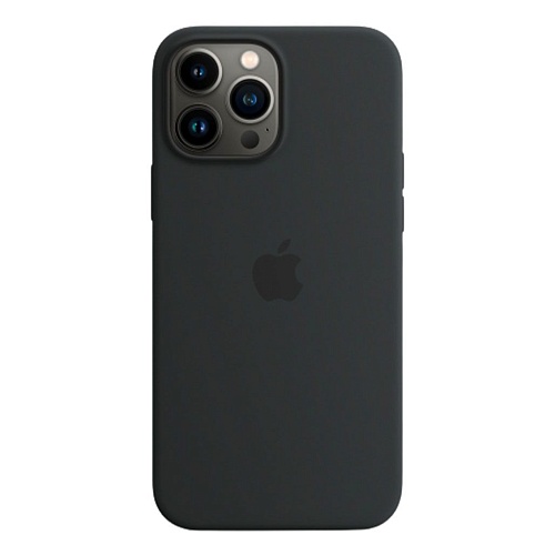 Чехол Silicone Case с MagSafe для Apple iPhone 13 Pro Max (6.7) (Midnight) ААА