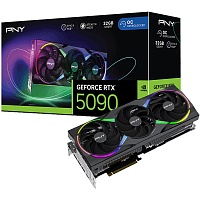 Видеокарта PNY GeForce RTX 5090 ARGB EPIC-X RGB OC 32GB (VCG509032TFXXPB1-O) EU 