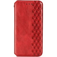 Чехол-книжка GETMAN Cubic Cover Case для Xiaomi 13 Lite Red
