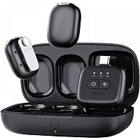 Микрофонная радиосистема Ulanzi A30 Tiny Mic Type-C/Lightning Black