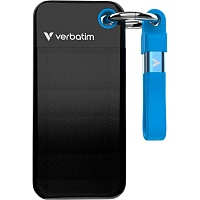 Зовнішній SSD накопичувач Verbatim Pocket 1TB Black/Blue (32191) - придбати в Дніпрі, Україні: ціна, характеристики | інтернет-магазин TOUCH Зовнішній SSD накопичувач Verbatim Pocket 1TB Black/Blue (32191) - придбати в Дніпрі, Україні: ціна, характеристики | інтернет-магазин TOUCH