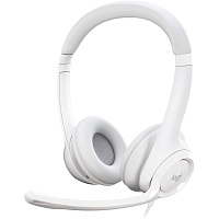 Комп'ютерна гарнітура Logitech H390 White (981-001286) - придбати в Дніпрі, Україні: ціна, характеристики | інтернет-магазин TOUCH