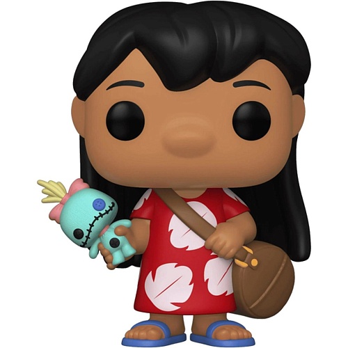 Фигурка Funko Pop! Lilo and Stitch: Лило с куклой 9.6см (55614)