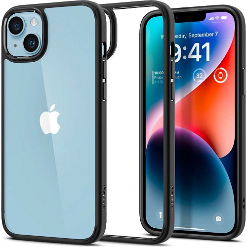 Чехол Spigen Ultra Hybrid для Apple iPhone 14 Plus Matte Black (ACS04895)