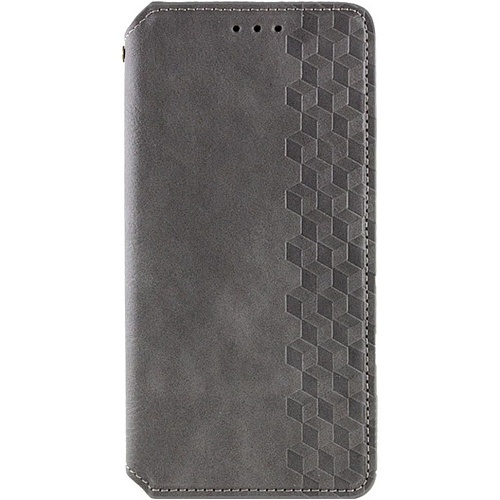 Чехол-книжка Getman Cubic Cover Case для Redmi 13 4G / Poco M6 4G Grey