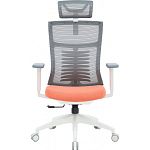 Офисное кресло OfficePro Balance OC550-W-DG-OR White/Dark Gray/Orange
