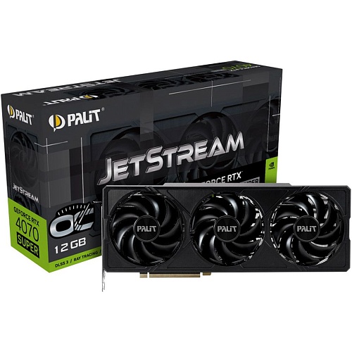 Видеокарта Palit GeForce RTX 4070 SUPER 12G JetStream OC (NED407ST19K9-1043J)