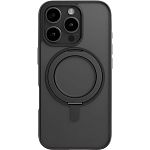 Чехол Blueo Frosted Magnetic Case Rotatable Stand with MagSafe для Apple iPhone 16 Pro Max Black (BL037-I16PMBLK)