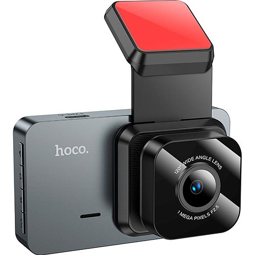 Автомобильный видеорегистратор Hoco DV9 Metal Gray 