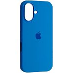 Чохол Silicone Case для Apple iPhone 16 Blue