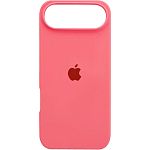 Чехол Silicone Case для Apple iPhone Air Pink Orange AA