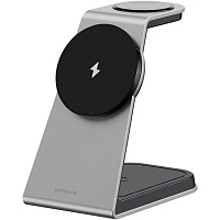 Беспроводное зарядное устройство Proove Omni Power 3в1 Gray (WSOP15020003)