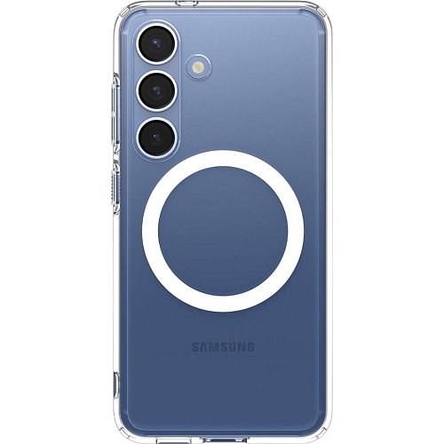 Чохол Spigen Ultra Hybrid MagSafe для Samsung Galaxy S25 Clear White (ACS09002) - придбати в Дніпрі, Україні: ціна, характеристики | інтернет-магазин TOUCH Чохол Spigen Ultra Hybrid MagSafe для Samsung Galaxy S25 Clear White (ACS09002) - придбати в Дніпрі, Україні: ціна, характеристики | інтернет-магазин TOUCH