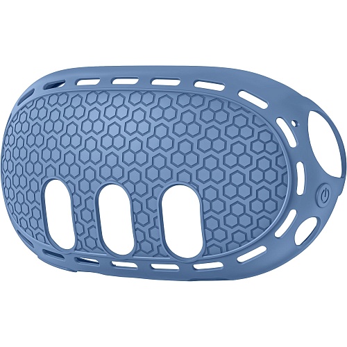 Чехол для VR-очков GINWDAY Silicone VR Shell Protective для Meta Quest 3 Blue