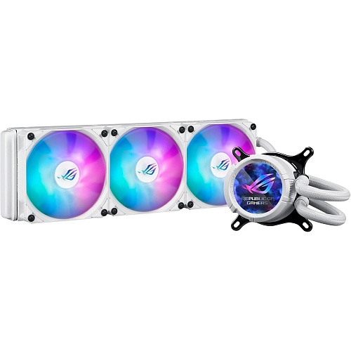 Система водяного охолодження Asus ROG Strix LC III 360 ARGB LCD White (90RC00W2-M0UAY0) - придбати в Дніпрі, Україні: ціна, характеристики | інтернет-магазин TOUCH