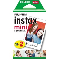 Фотобумага Fujifilm Instax Mini Color Film 54x86 мм 2x10 шт (16567828)