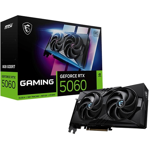 Відеокарта MSI GeForce RTX 5060 Gaming OC 8G (912-V537-005) UA - придбати в Дніпрі, Україні: ціна, характеристики | інтернет-магазин TOUCH