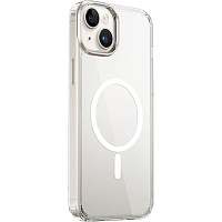 Чехол WiWU Magnetic Crystal Case для Apple iPhone 15 Plus Transparent