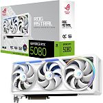 Видеокарта Asus ROG Astral GeForce RTX 5080 OC 16GB GAMING White (ROG-ASTRAL-RTX5080-O16G-WHITE) EU