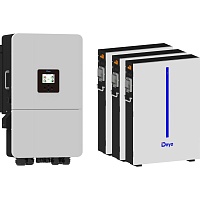 Система зберігання енергії Deye SUN-15K-SG05LP3-EU-SM2 15kW + 3 АКБ RW-M6.1-B 18.4 kWh (51.2V/120Ah/6144Wh) - придбати в Дніпрі, Україні: ціна, характеристики | інтернет-магазин TOUCH