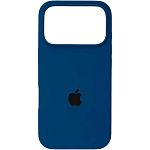 Чехол Silicone Case для Apple iPhone 17 Pro Max Navy Blue AA