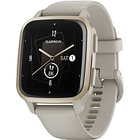 Смарт-годинник Garmin Venu Sq 2 Music Edition Cream Gold Aluminium Bezel with French Grey Case and Silicone Band (010-02700-12) - придбати в Дніпрі, Україні: ціна, характеристики | інтернет-магазин TOUCH