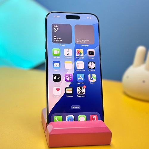 Смартфон Apple iPhone 16 Pro Max 256GB Black Titanium (0398) Б/У