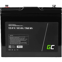 Аккумулятор Green Cell LiFePO4 12V (12.8V/60Ah/768Wh) (CAV11) Аккумулятор Green Cell LiFePO4 12V (12.8V/60Ah/768Wh) (CAV11)