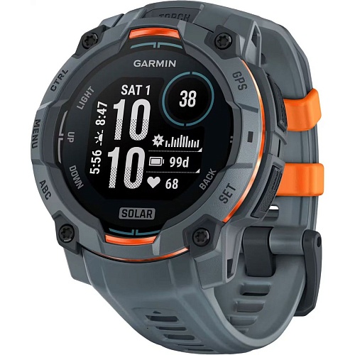 Смарт-часы Garmin Instinct 3 Solar 45mm Twilight with Twilight Band (010-02934-01) 