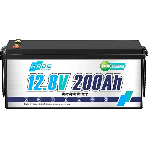 Акумулятор HRBEEnergy LiFePO4 12V (12V/200Ah/2400Wh) - придбати в Дніпрі, Україні: ціна, характеристики | інтернет-магазин TOUCH