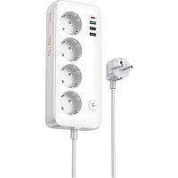 Сетевой фильтр Hoco AC22 Sunlight White Сетевой фильтр Hoco AC22 Sunlight White